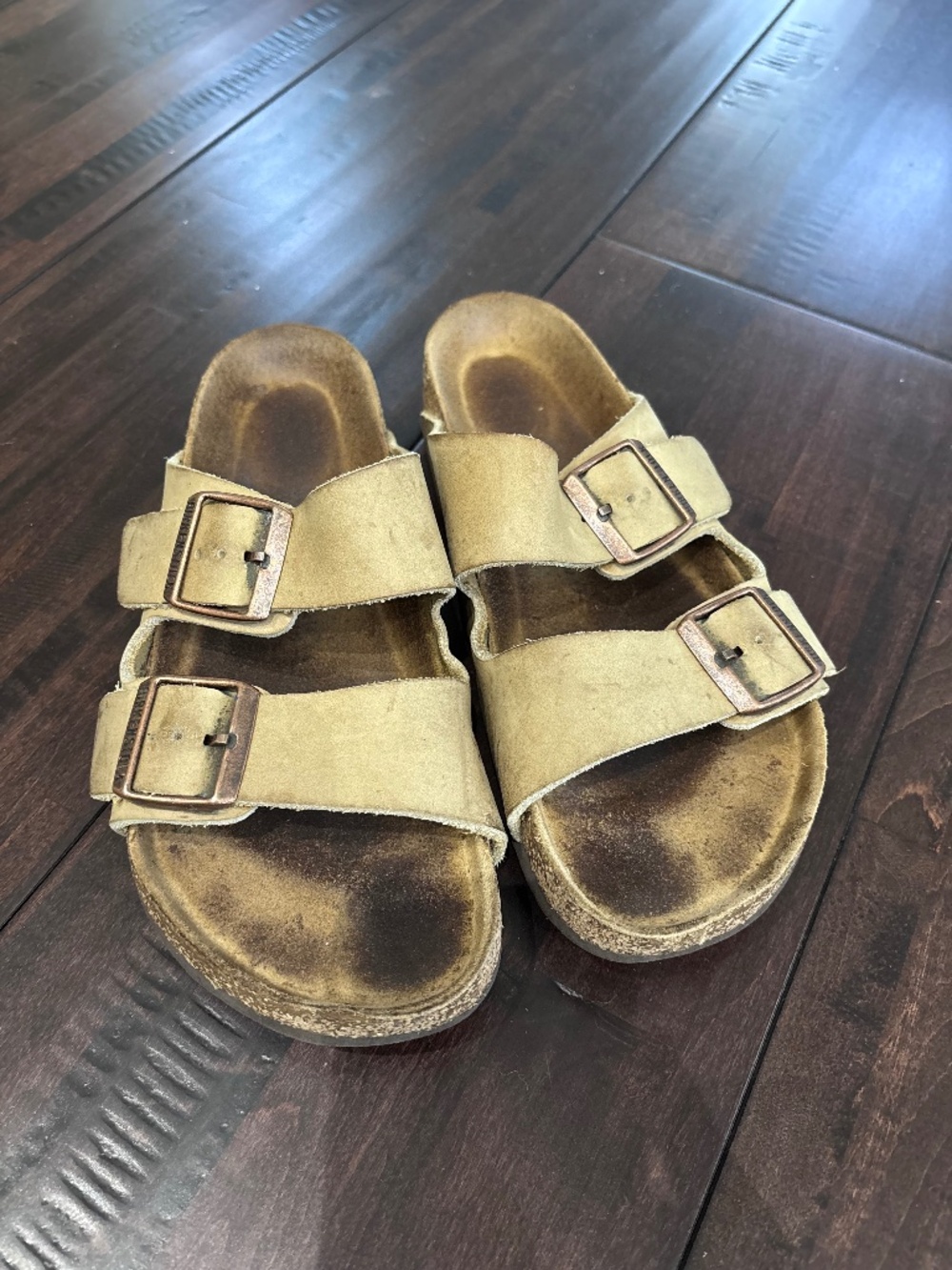 Birkenstock Arizona Tan Size 38